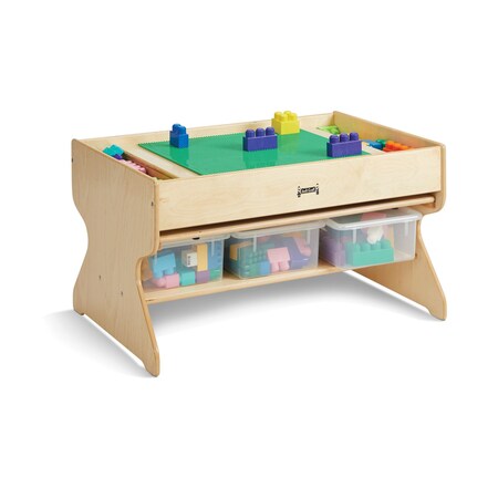 Jonti-Craft Deluxe Building Table, Traditional Brick Compatible 5726JC